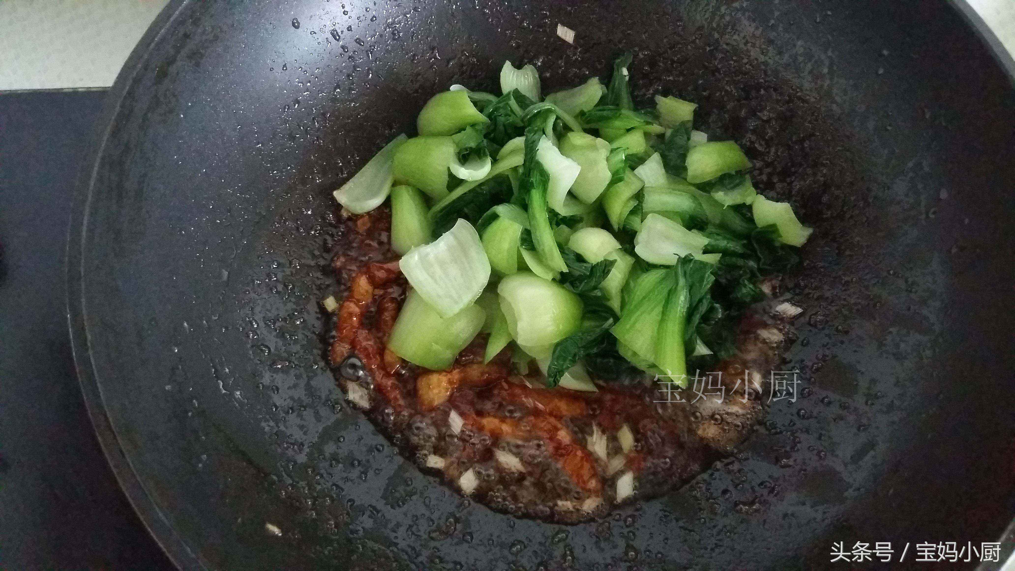 小油菜这样做好吃下饭,正宗湘菜小油菜下饭菜