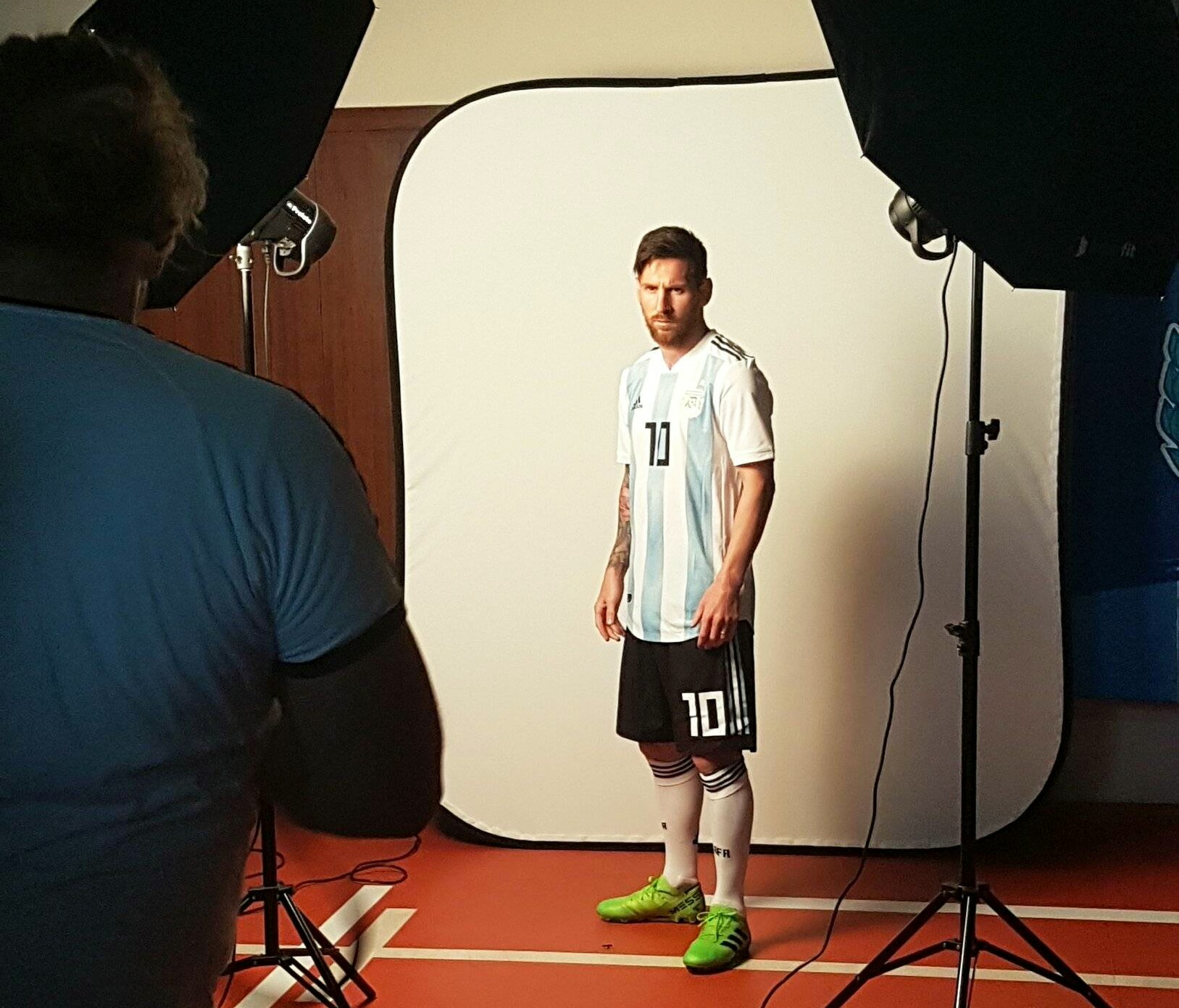 世界杯梅西写真,世界杯阿根廷梅西定妆照