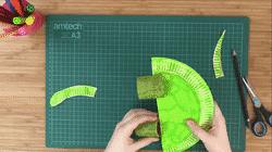 可以变换两种形态的恐龙折纸,食肉牛龙恐龙折纸教程第4段