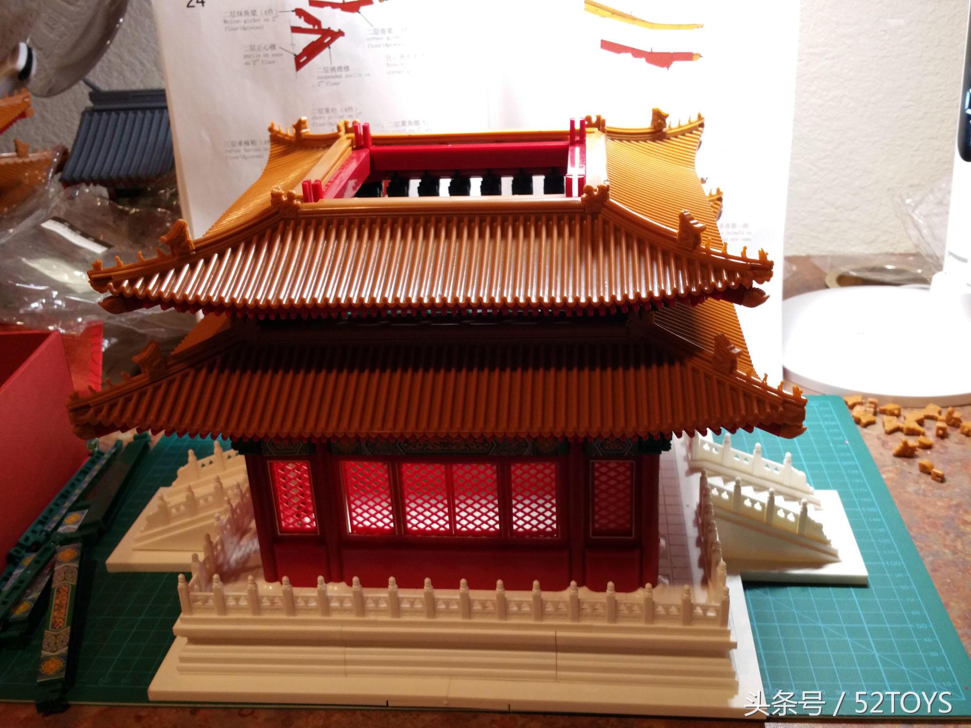 古建筑手办,中国古建筑手办