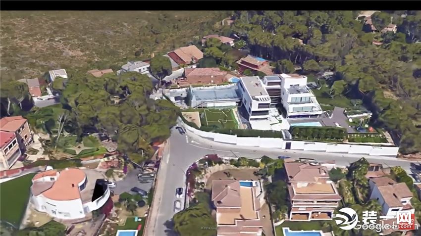 梅西球形豪宅,梅西的豪宅像足球一样