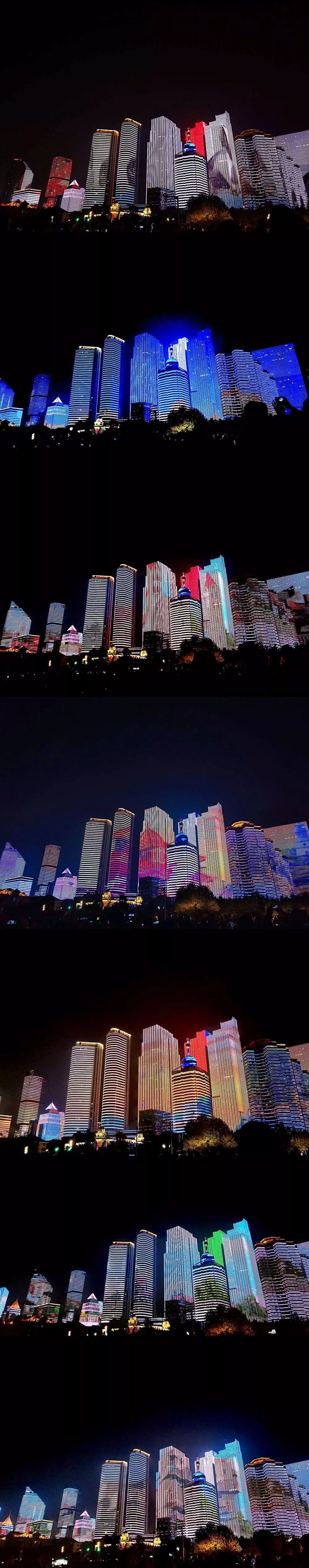 青岛灯光秀六月份安排表,青岛城市阳台灯光秀时间表2022