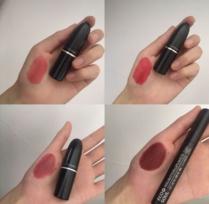 7支秋冬口红试色第2支显白,拒绝黄皮巨显白的口红试色