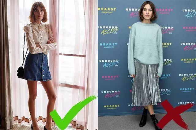 夏日这样穿短裙看起来胖5斤,胖mm短裙穿搭140斤