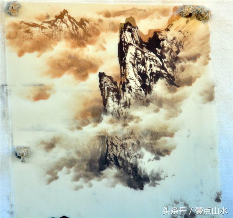 曾刚老师彩墨山水画,曾刚老师写意山水画技法视频