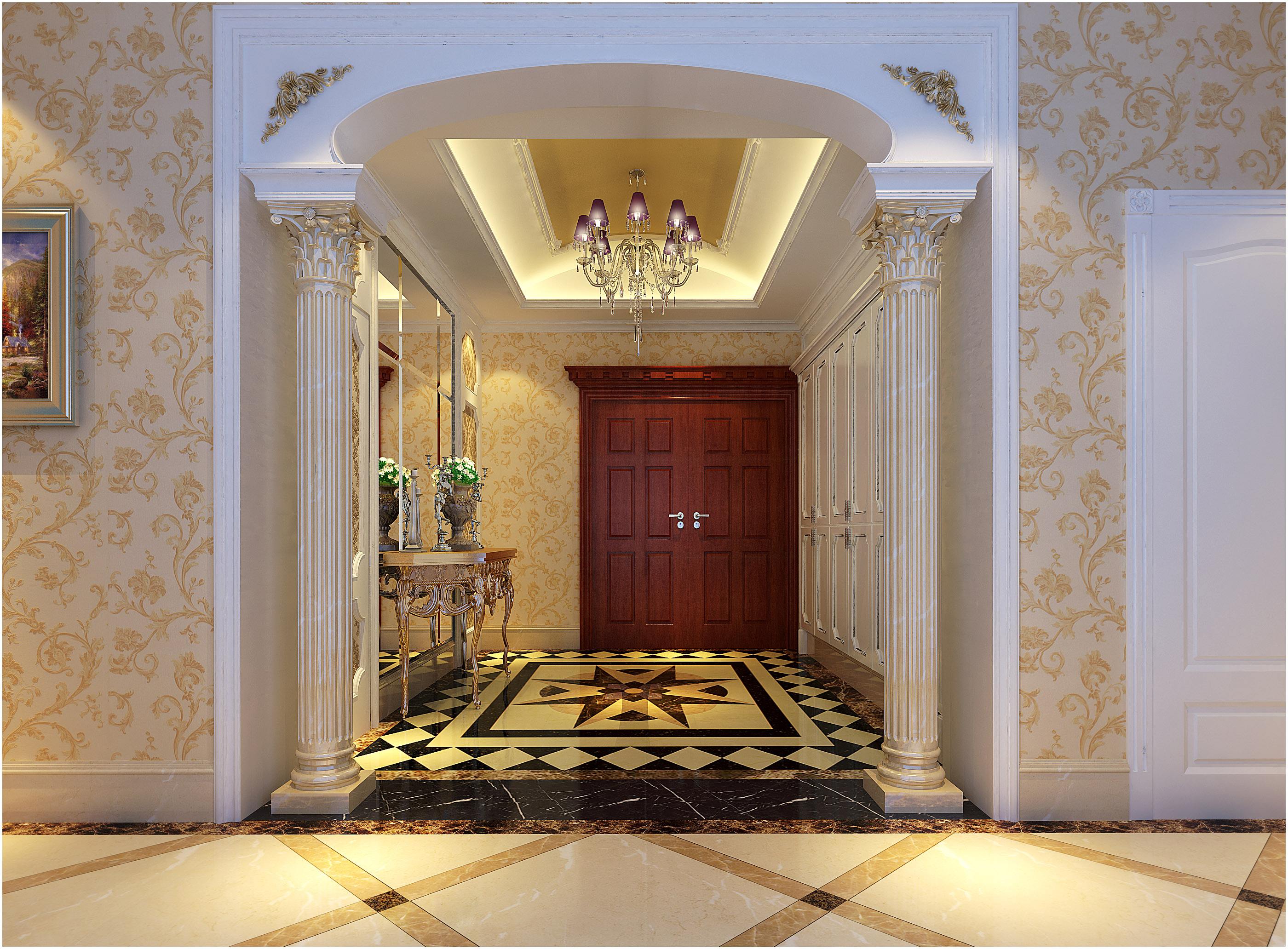 房子玄关摆放什么东西好,房子玄关的装饰