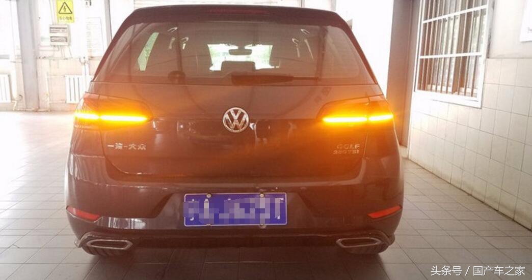 高尔夫7.5代r-line达喀尔蓝试驾,高尔夫r-line达喀尔蓝价格