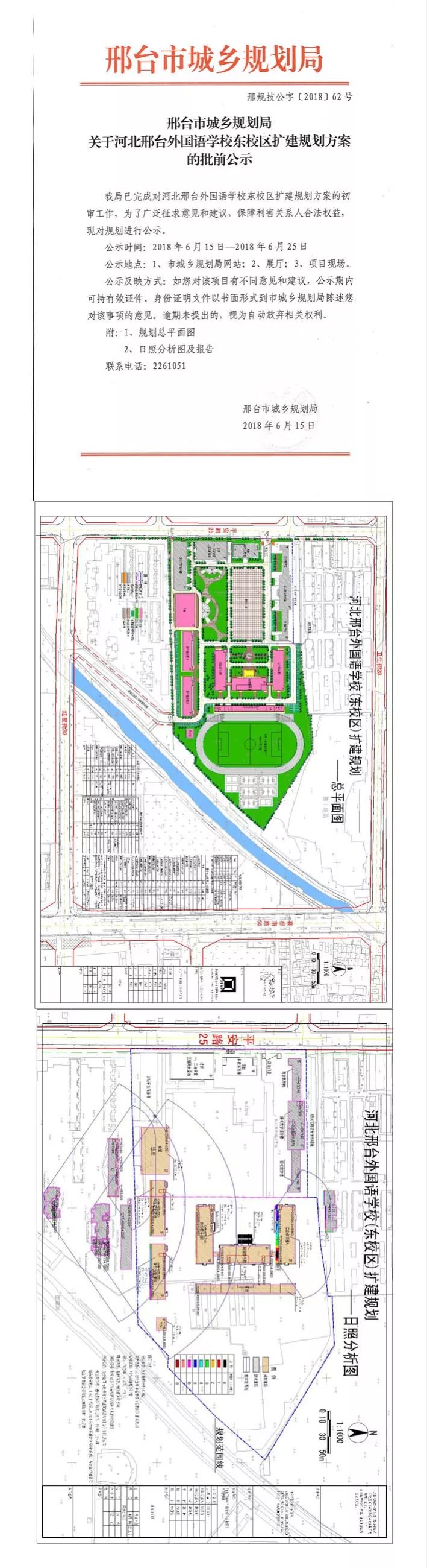 邢台地区学校规划,邢台城区改造最新消息
