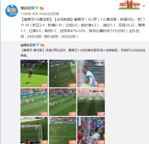 世界杯葡萄牙vs摩洛哥c罗多久上场,世界杯葡萄牙vs摩洛哥c罗打门图片