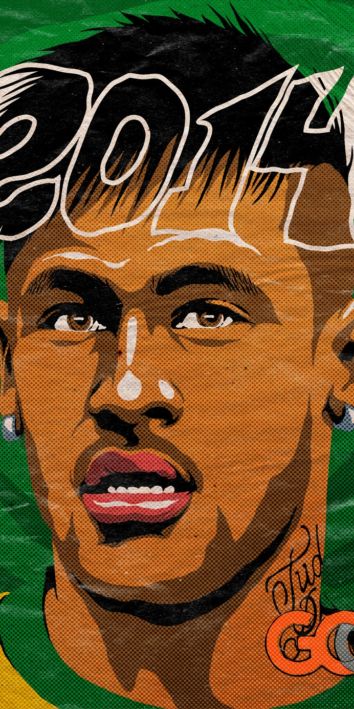 世界足球巨星的手机壁纸,世界杯卡通球星人物高清壁纸大全