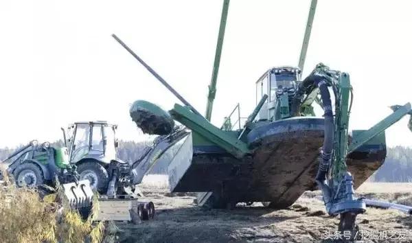 不同国家水上挖掘机,不同国家的水上巨型挖掘机