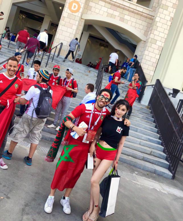 世界杯女球迷c罗,女球迷表白c罗