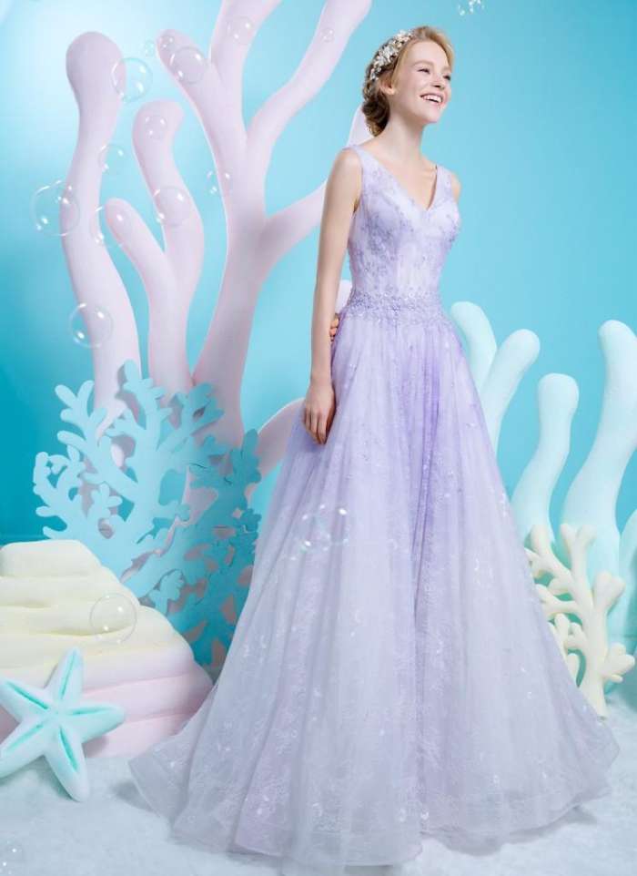 穿上它一定是最美新娘！梦幻小美人鱼婚纱，看到这系列真的想嫁了