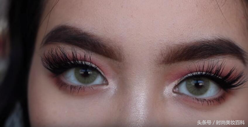 骚气十足妆容欧美艺术眼妆画法,欧美妆教程辣妹眼妆