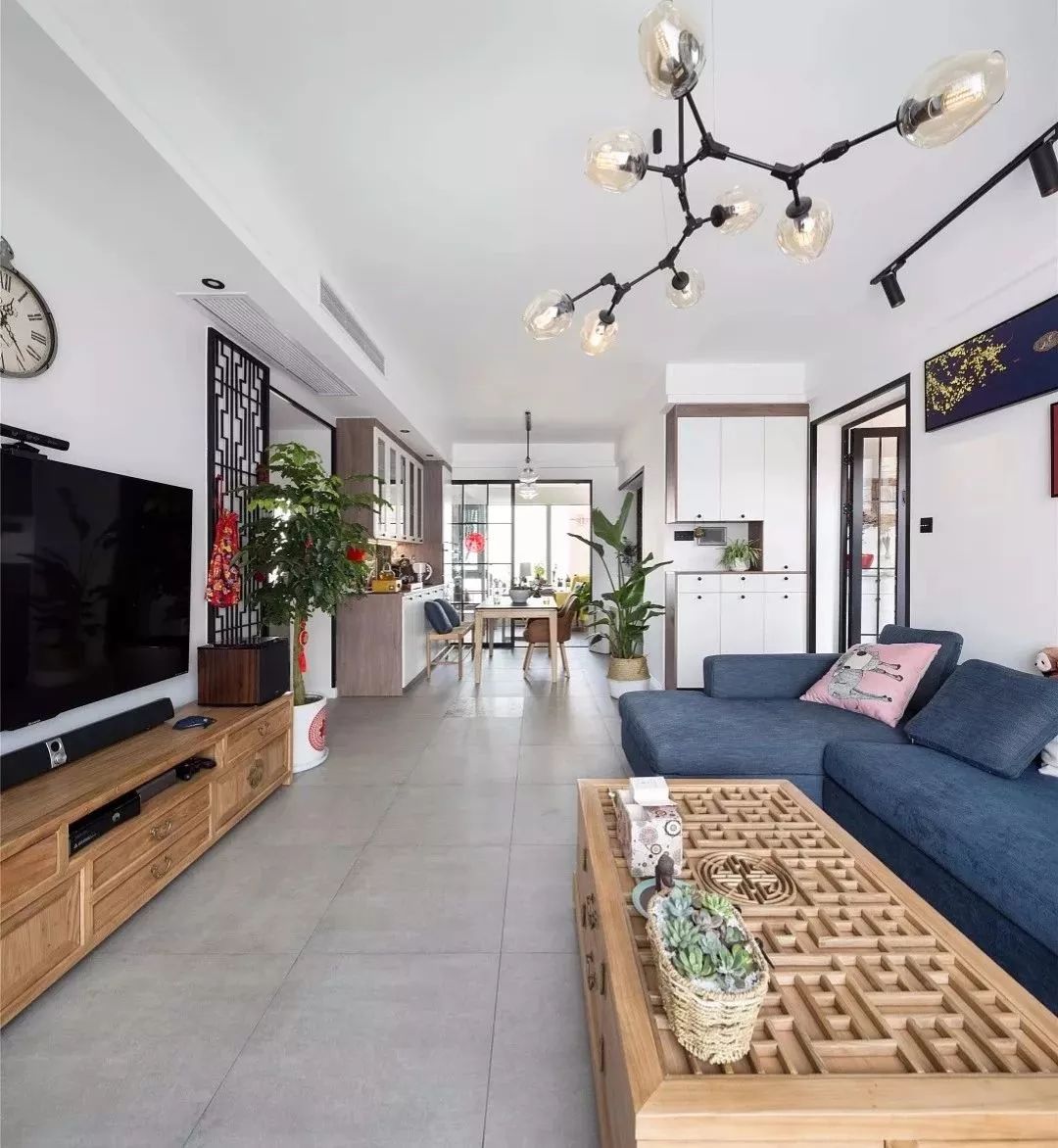 电视背景墙茶几电视柜搭配,现代简约客厅沙发茶几电视柜搭配