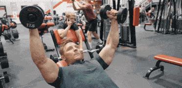 用一对哑铃怎么快速练出胸,用哑铃练胸肌各部位的几个动作