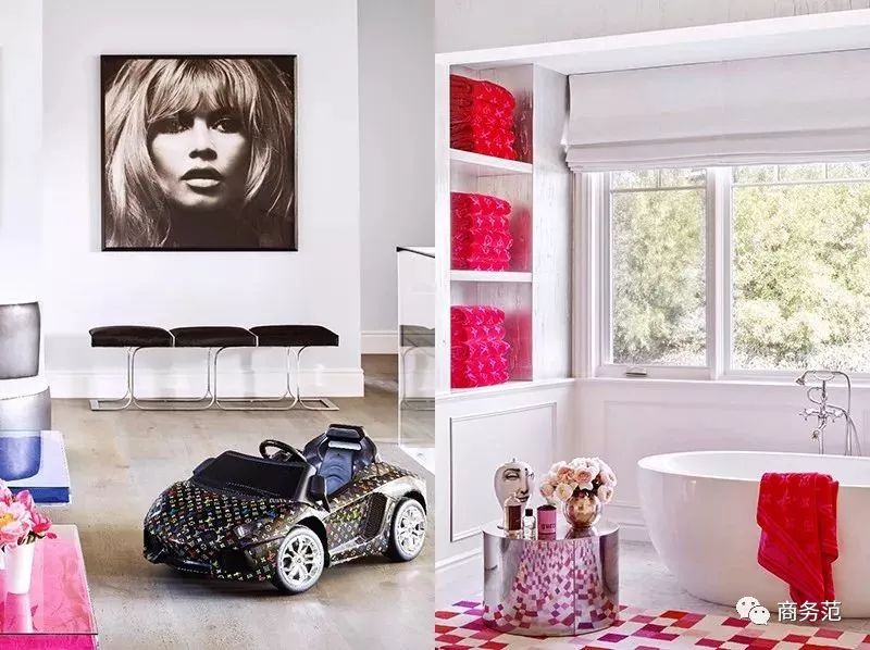 金卡戴珊家族豪宅风格,金卡戴珊豪华豪宅