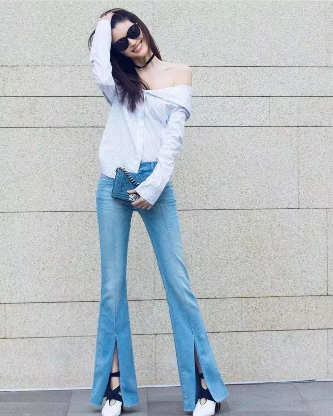 不显小腿粗的肉腿穿搭,显瘦穿搭大屁股粗腿