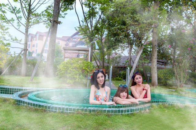 达州海明湖温泉,达州温泉景区