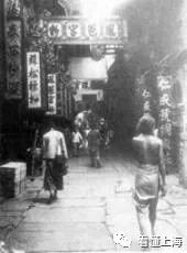 老上海服装街,老上海街头服饰