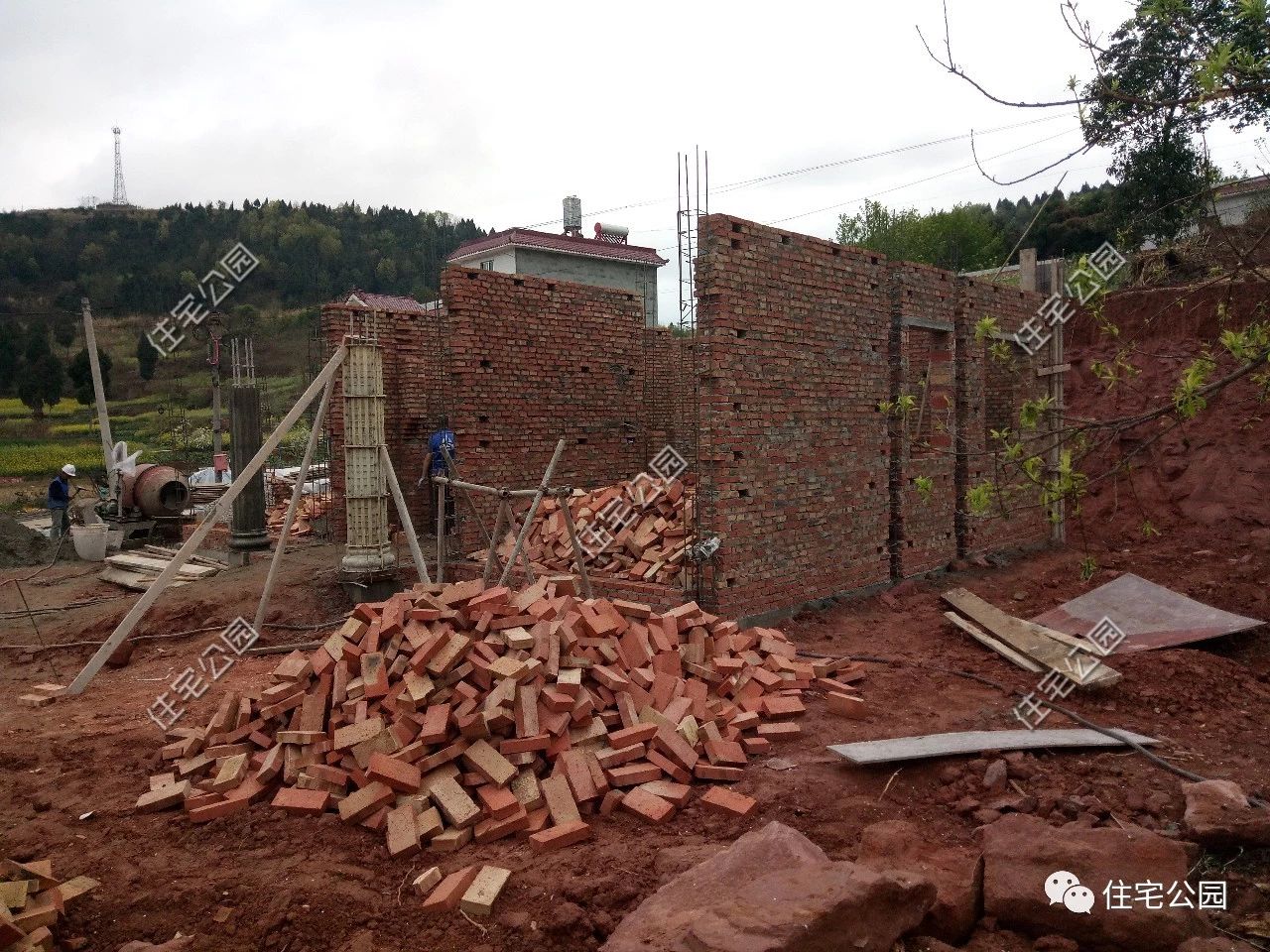 34万自建房施工队,中国最标准的自建房施工队
