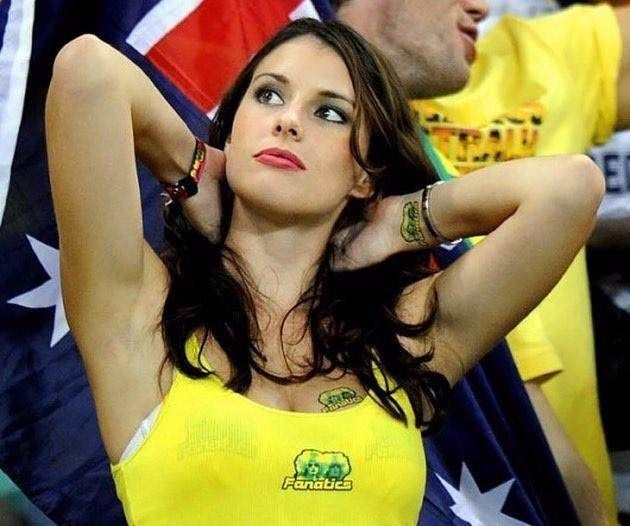 世界杯高颜值女球迷第一弹,世界杯美球迷惊艳镜头