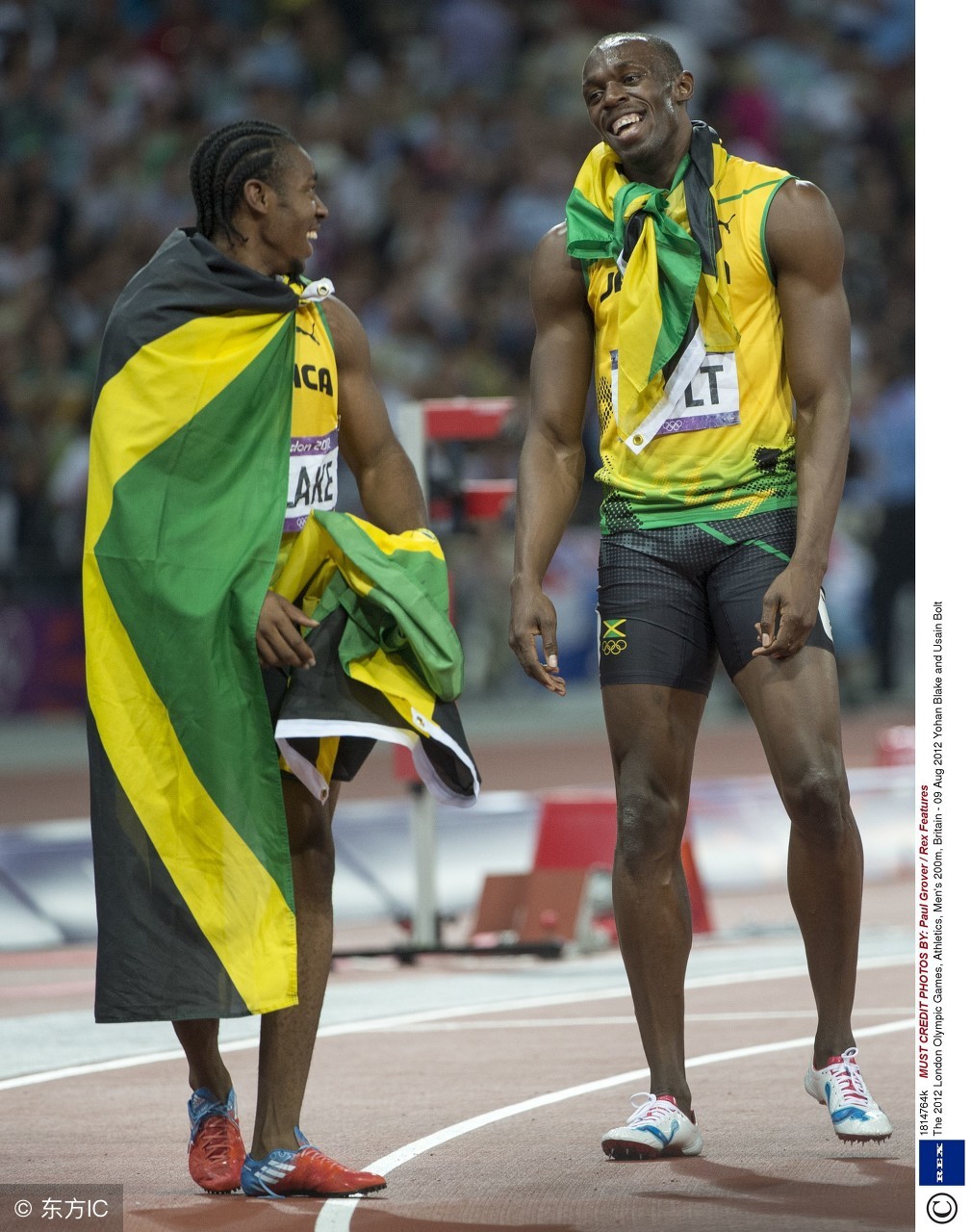 牙买加飞人博尔特的100米纪录,牙买加闪电侠博尔特