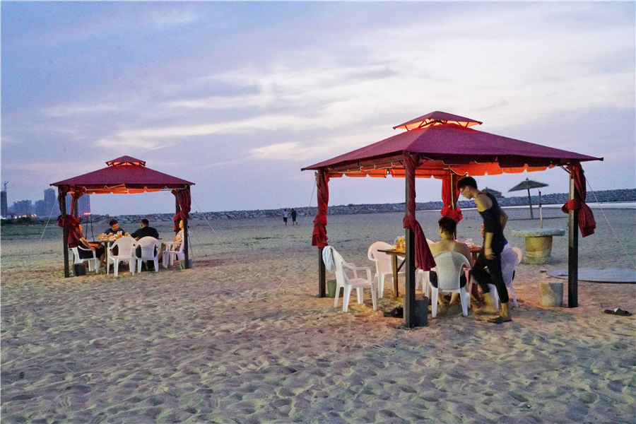 渤海可以游玩的小岛,龙口渤海上的岛