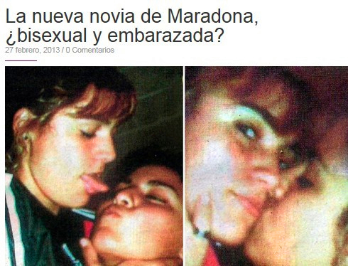 马拉多纳亲吻女友的视频,马拉多纳2018世界杯亲吻女孩