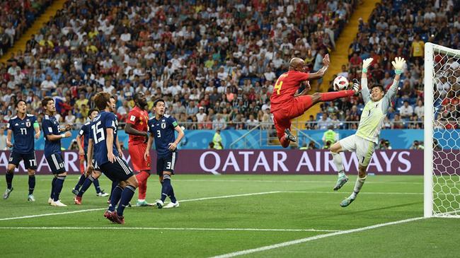 比利时反击日本最后一球,日本男足vs比利时的转折点