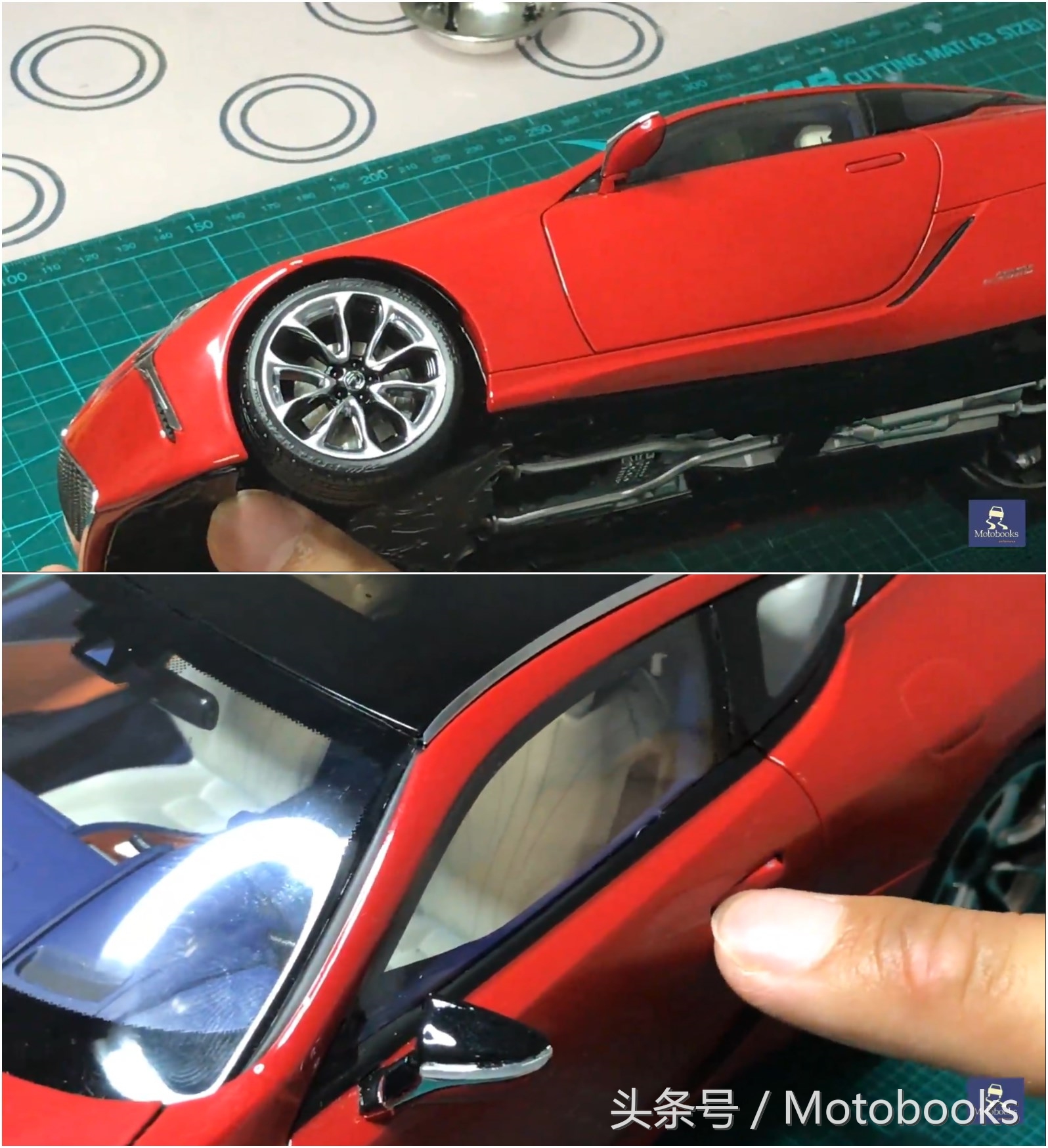 爱拆车模｜为你解剖良心！1:18原厂雷克萨斯LC500h汽车模型