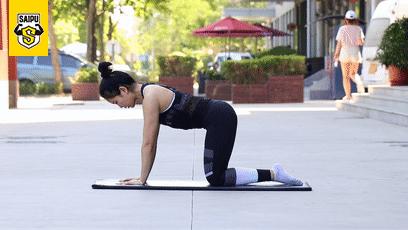 只要练腹肌动作就会练到腹横肌,简单的腹肌马甲线人鱼线训练