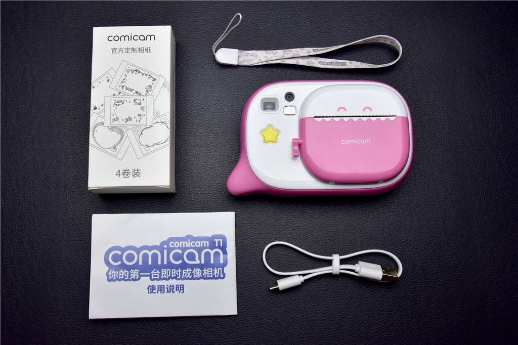Comicam儿童拍立得相机，即拍即出，孩子也是摄影家