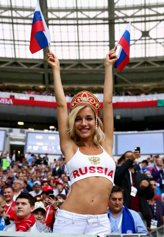 盘点世界杯超高颜值的漂亮女球迷,俄罗斯世界杯高颜值女球迷