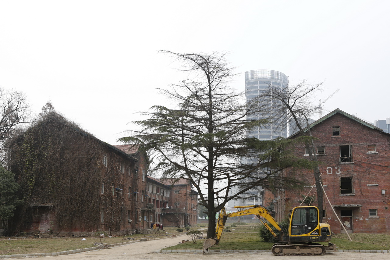 一冶机关大院的红房子,大武汉大院子别墅