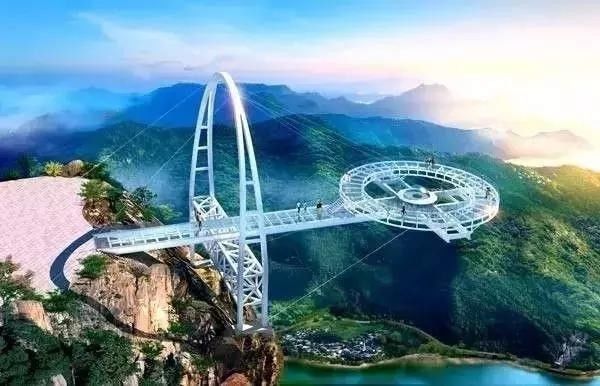 云南9d玻璃栈道,云南雪山峡谷玻璃栈道