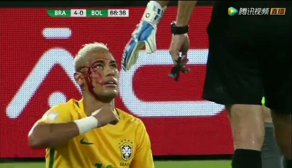 内马尔假摔梗,内马尔坑人视频