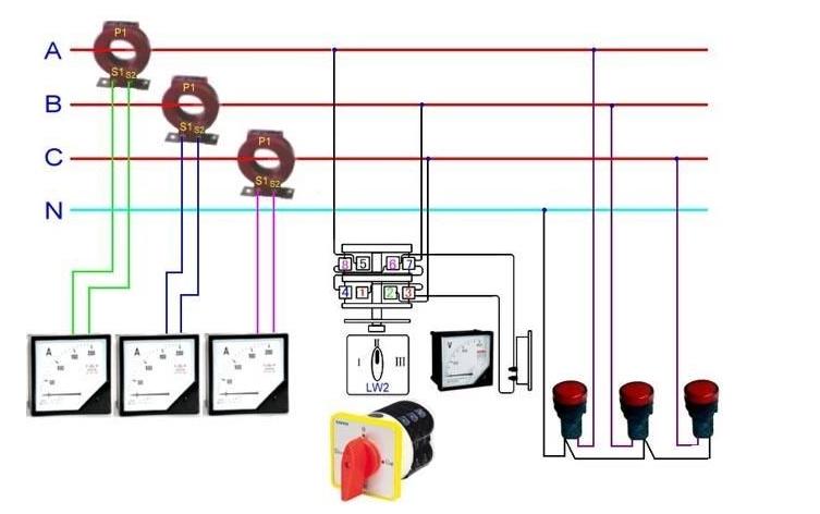 三相四线预付费电表接线视频,三相四线制预付费互感器电表接线