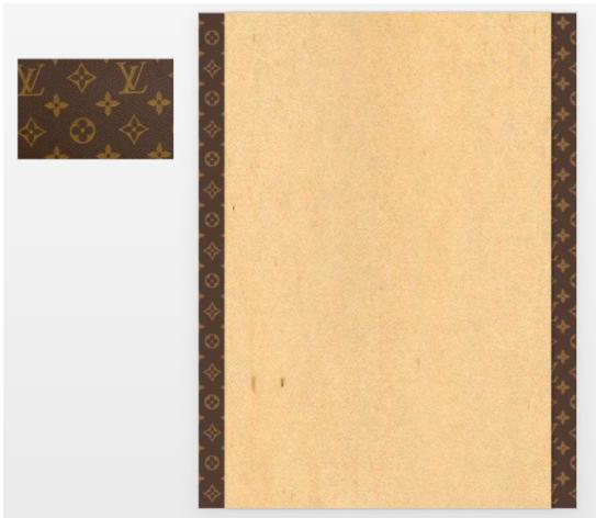 原创手账素材,lv手帐记事本