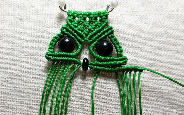 手工编织猫头鹰,手工编织猫头鹰教案