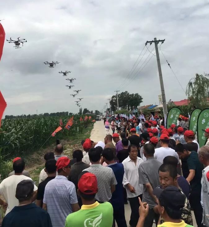 10万亩作业，大疆农业携手北京屯玉，保卫通辽玉米