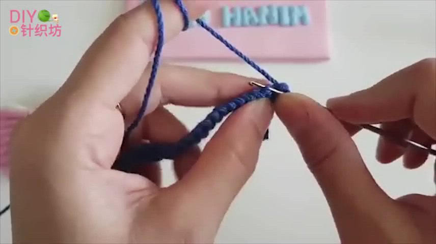 针织蝴蝶结发绳编织教程,针织蝴蝶结头绳制作