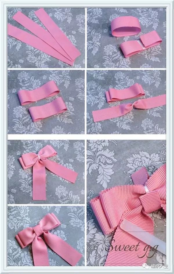 怎么做很小又可爱漂亮的蝴蝶结,高级感蝴蝶结制作