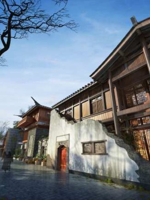 重庆文旅民宿设计方案,重庆温泉康养小镇设计机构