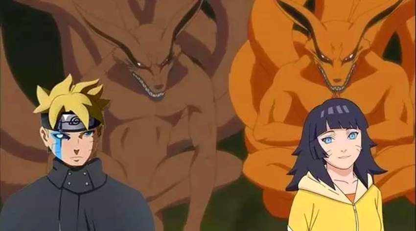 漩涡向日葵九尾伏笔,漩涡向日葵体内的九尾