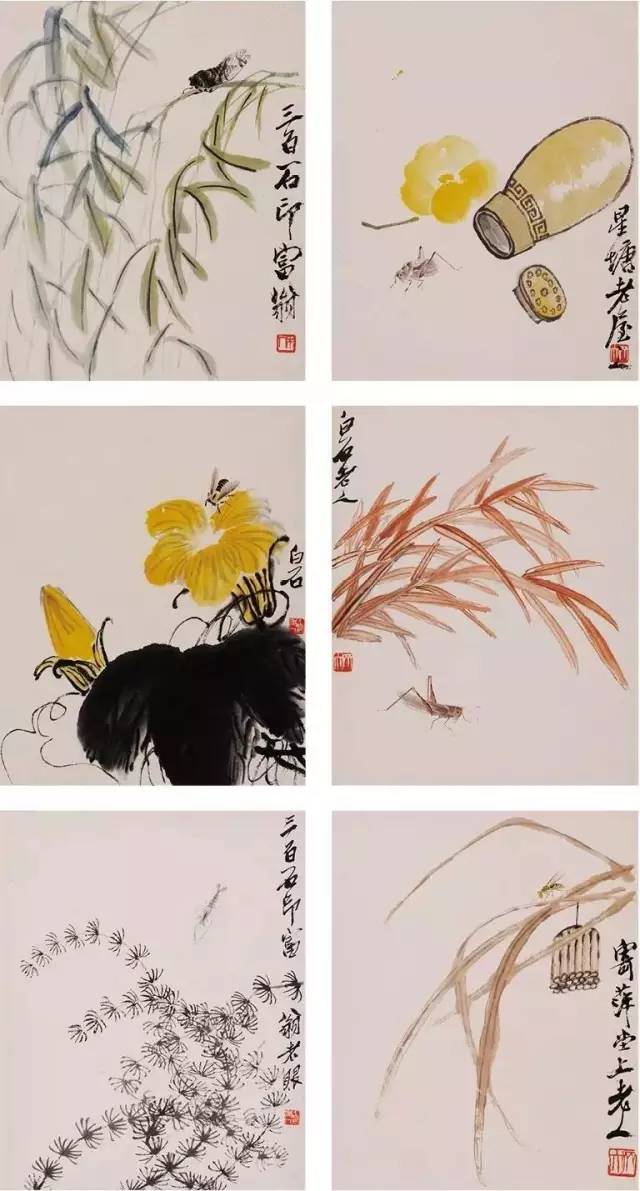 齐白石绝妙山水画,齐白石有哪些好看的作品