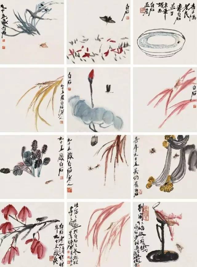 齐白石绝妙山水画,齐白石有哪些好看的作品