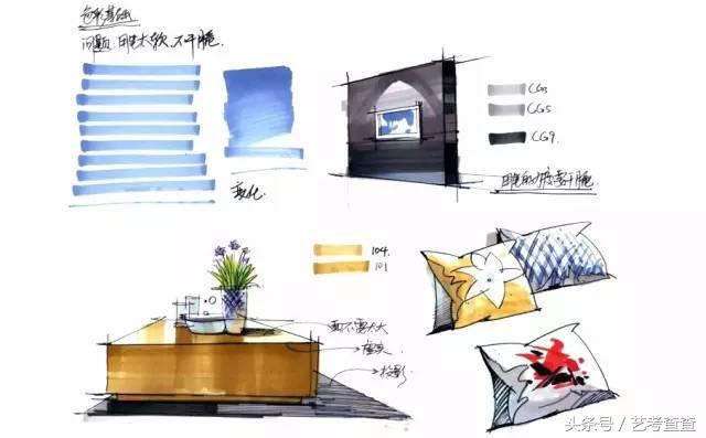 零基础马克笔技法入门大全,马克笔一定要准备的几种颜色