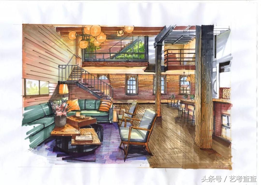 零基础马克笔技法入门大全,马克笔一定要准备的几种颜色