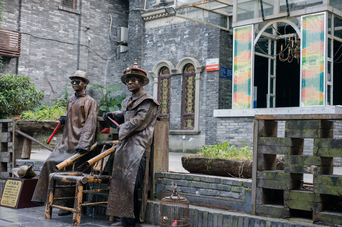 春熙路太古里简介,春熙路街拍太古里